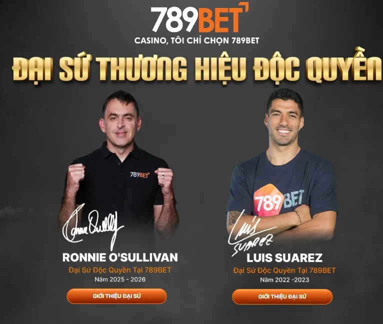 789BET hợp tác với các đại sứ thương hiệu có tầm ảnh hưởng để mở rộng thương hiệu tới mắt người chơi